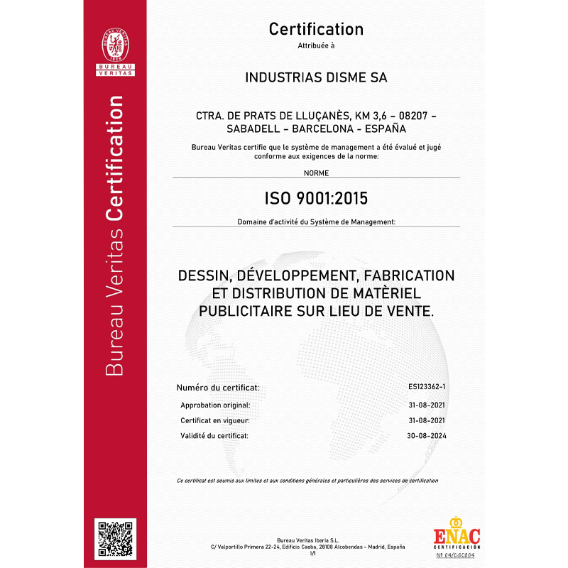 ISO / Certificaciones